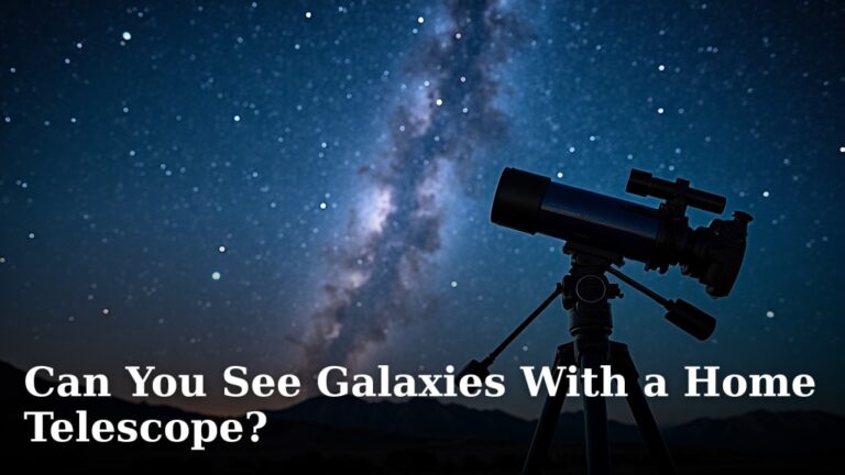 Can You See Galaxies With a Home Telescope?