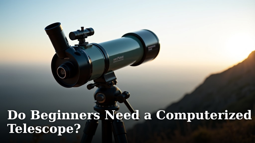 Do Beginners Need a Computerized Telescope?