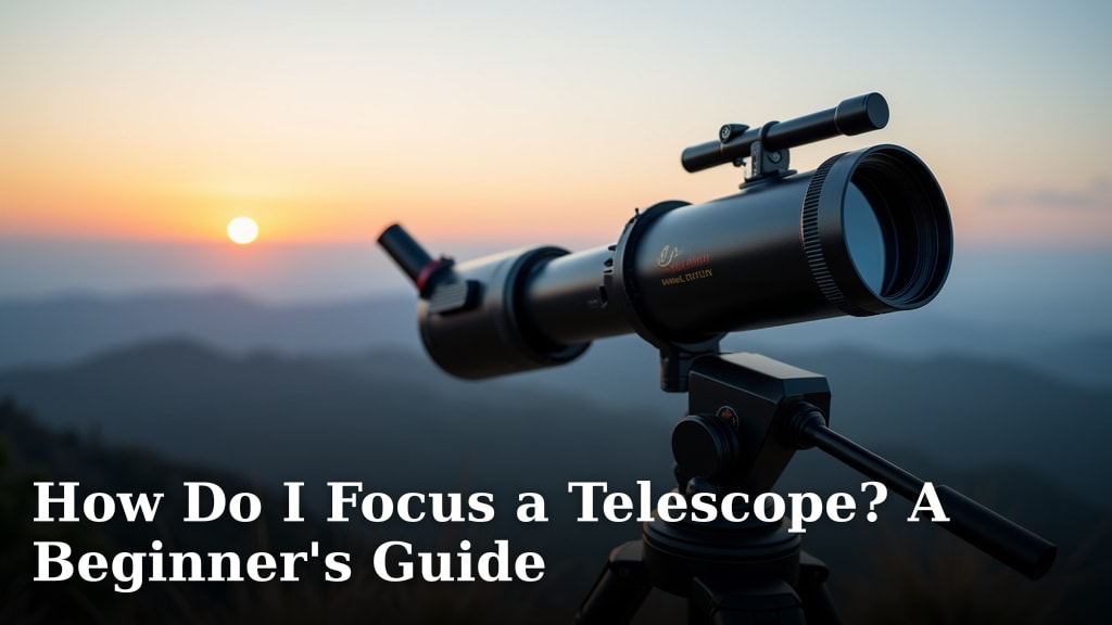 How Do I Focus a Telescope? A Beginner’s Guide