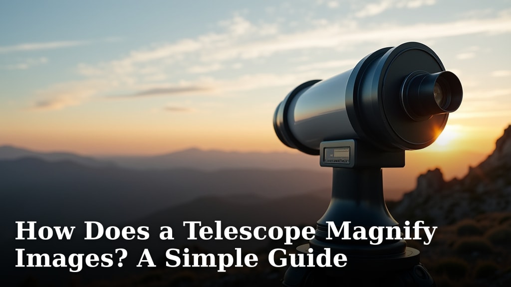 How Does a Telescope Magnify Images? A Simple Guide