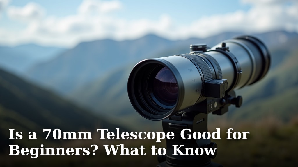 Is a 70mm Telescope Good for Beginners? What to Know