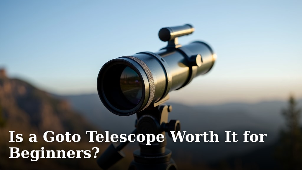 Is a Goto Telescope Worth It for Beginners?