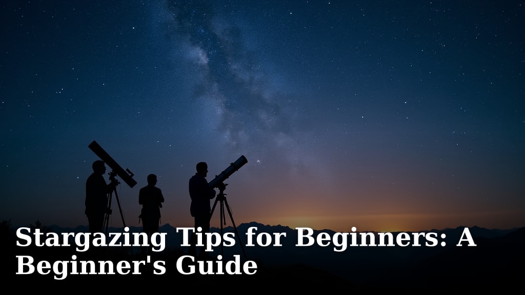 Stargazing Tips for Beginners: A Beginner’s Guide
