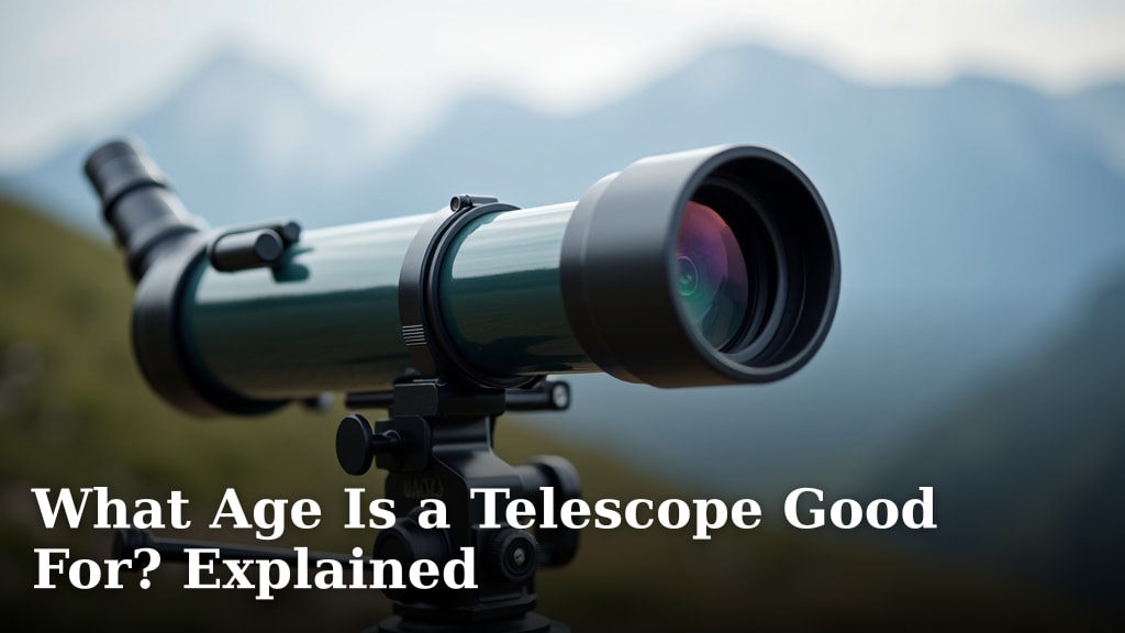 What Age Is a Telescope Good For? Explained
