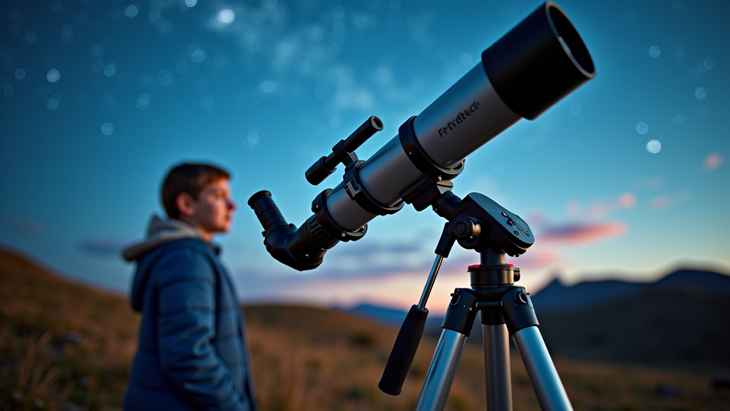 Finding the Right First Telescope for Young Stargazers