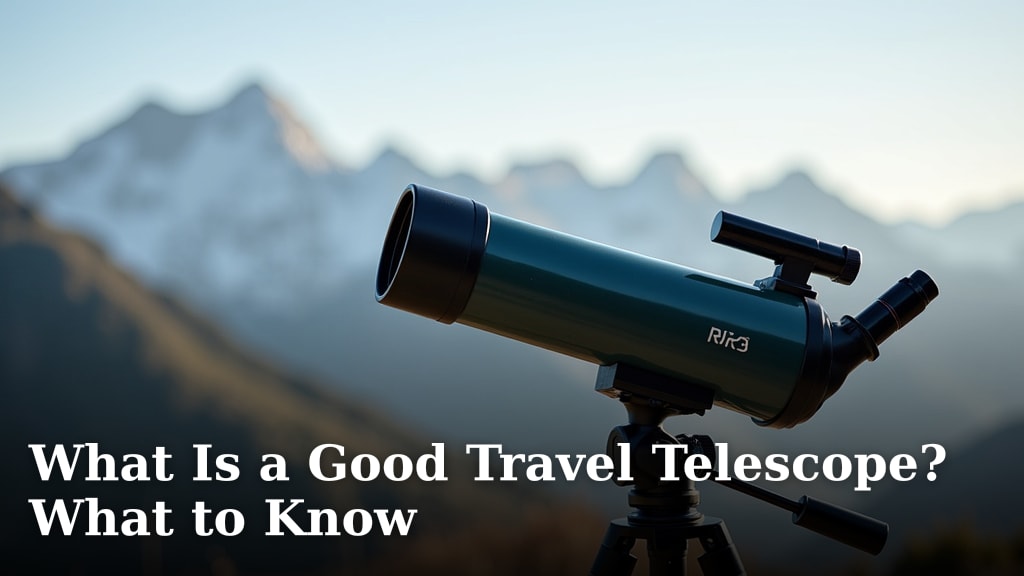 What Is a Good Travel Telescope? What to Know