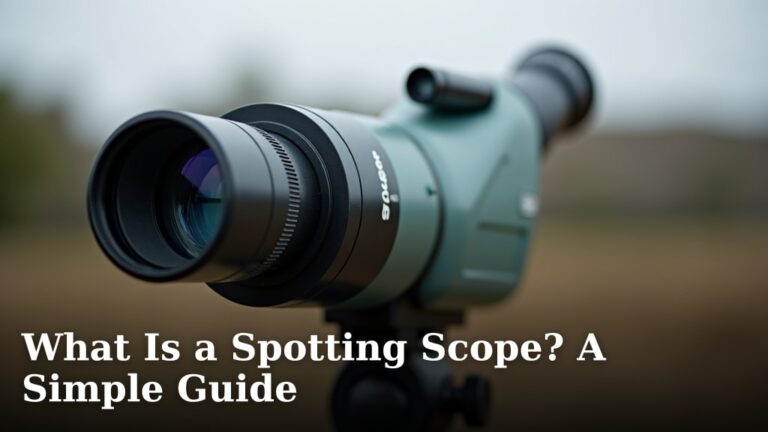 What Is a Spotting Scope? A Simple Guide