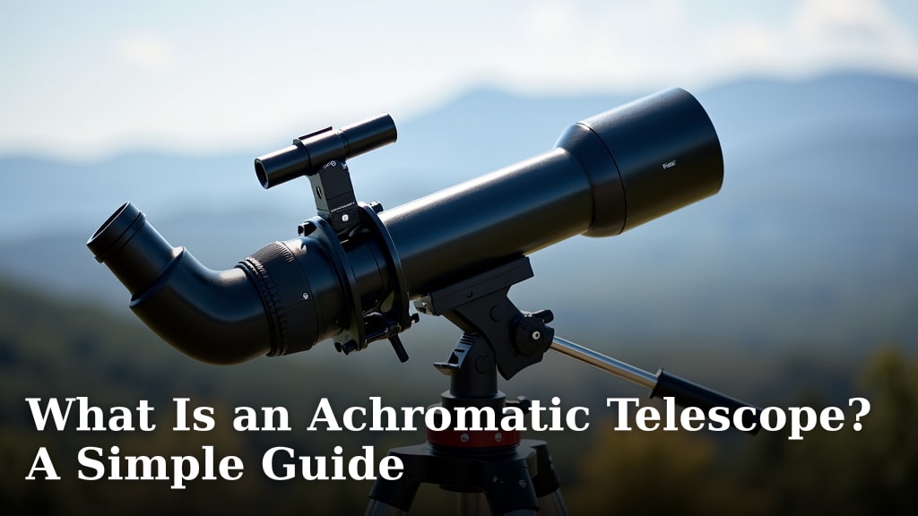 What Is an Achromatic Telescope? A Simple Guide