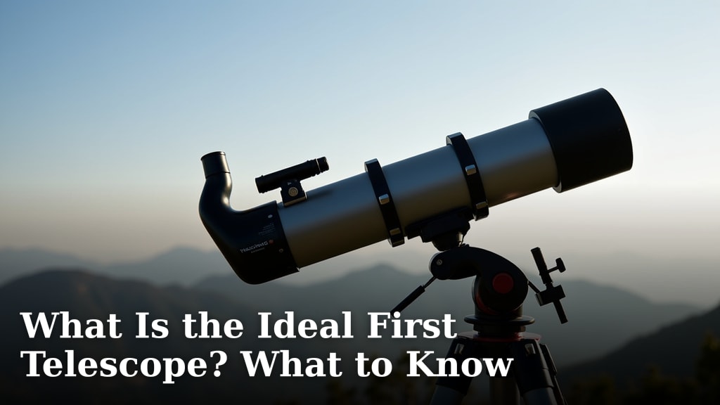 What Is the Ideal First Telescope? What to Know