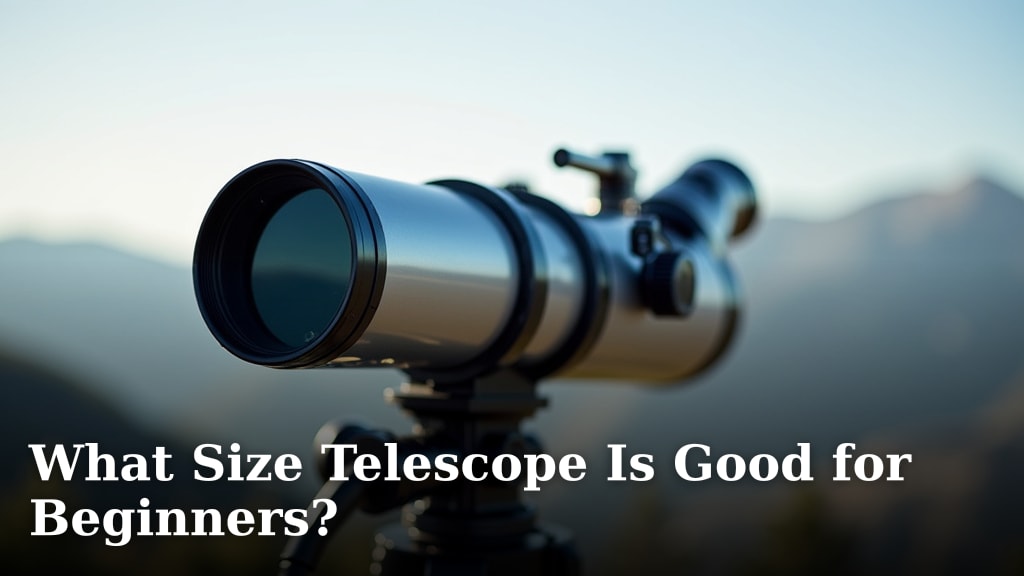 What Size Telescope Is Good for Beginners?