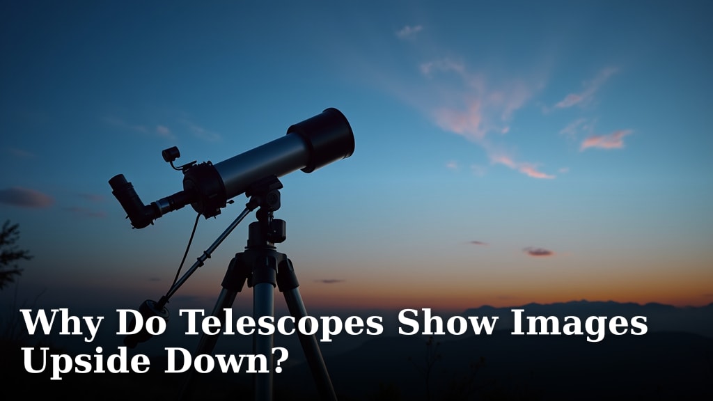 Why Do Telescopes Show Images Upside Down?
